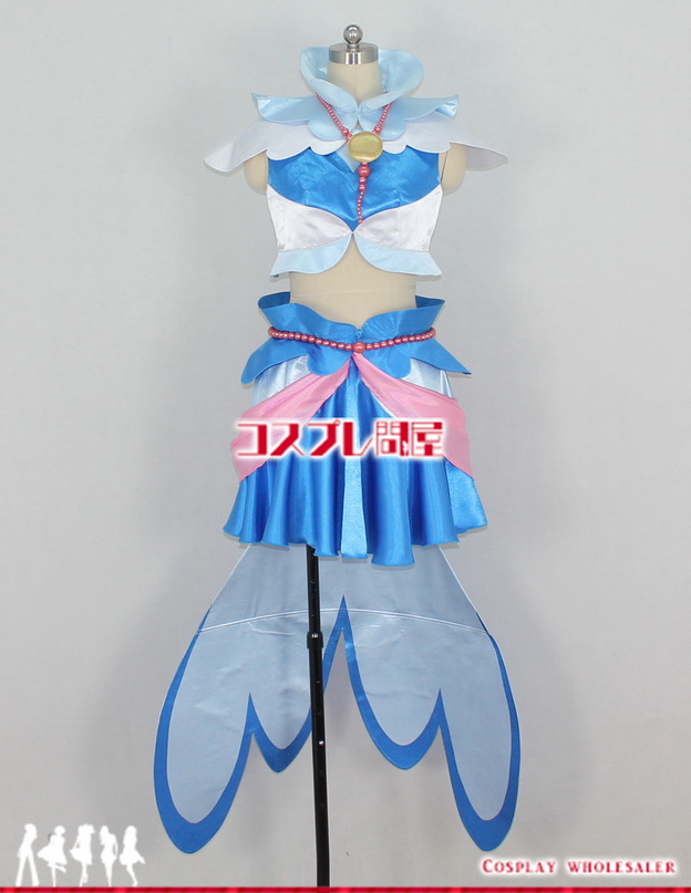 Go プリンセスプリキュア キュアマーメイド 変身後 コスプレ衣装 フルオーダー コスプレ問屋