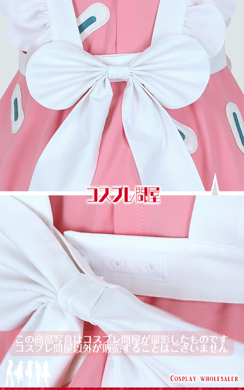 東京ディズニーランド（TDL） デイジー・ダック トゥーンタウン 髪リボン＆手袋付き レプリカ衣装 フルオーダー [514] 2025年9月修正版