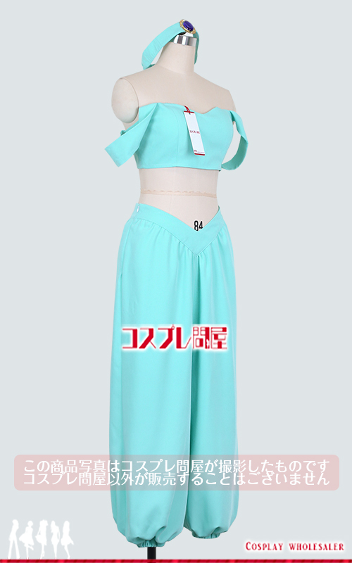 ディズニー アラジン ジャスミン 髪飾り付 コスプレ衣装 フルオーダー [1203] 2025年9月生地変更版