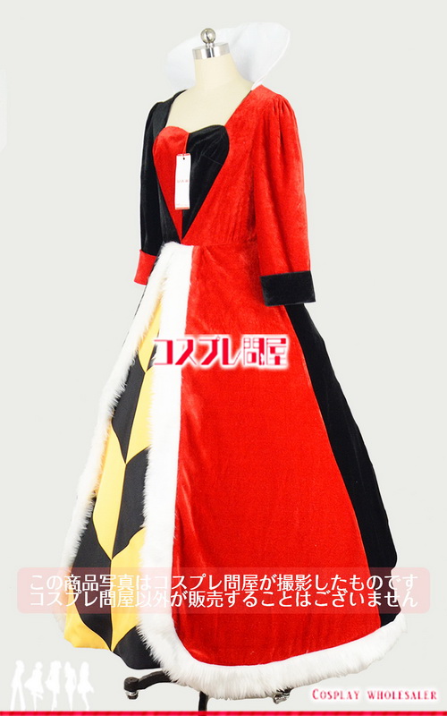 東京ディズニーランド（TDL） 不思議の国のアリス ハートの女王様 コスプレ衣装 フルオーダー [1376]