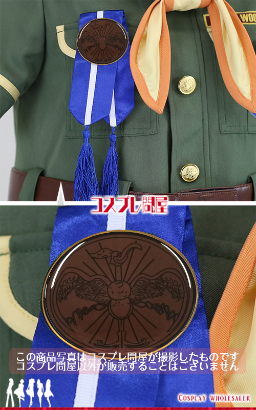東京ディズニーランド（TDL） キャンプ・ウッドチャック デイジー 金属製ブローチ付き 刺繍豪華版 レプリカ衣装 フルオーダー [1949] 2025年9月修正版