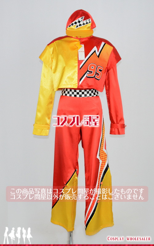東京ディズニーシー Tds ライトニング マックィーン ヴィクトリーラップ 男性ダンサー グローブ付き レプリカ衣装 フルオーダー 2698 既成サイズのみ製作可能な作品です コスプレ問屋