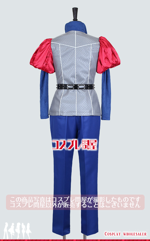 東京ディズニーランド（TDL） 眠れる森の美女 フィリップ ベルト・金属製ブローチ付き レプリカ衣装 フルオーダー [3397] 2025年9月修正版