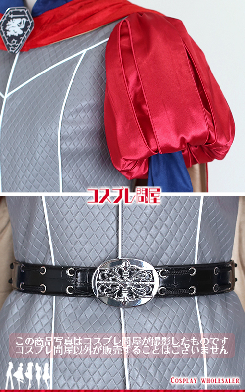 東京ディズニーランド（TDL） 眠れる森の美女 フィリップ ベルト・金属製ブローチ付き レプリカ衣装 フルオーダー [3397] 2025年9月修正版