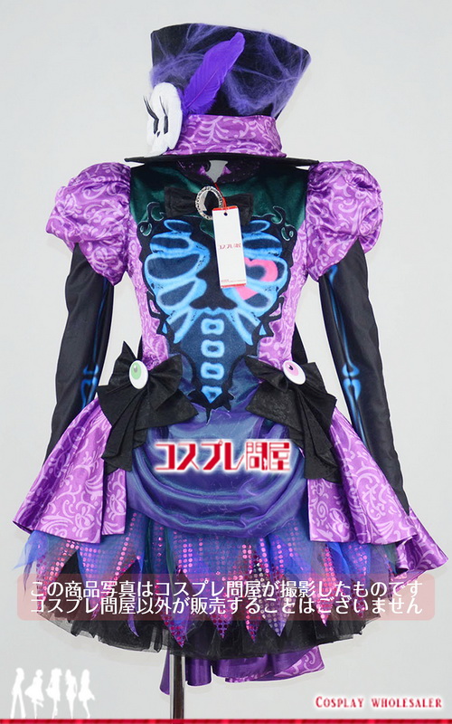 東京ディズニーランド Tdl スプーキー Boo パレード18 女性ダンサー カラス 紫 パニエ付き レプリカ衣装 フルオーダー 3357 1 コスプレ問屋