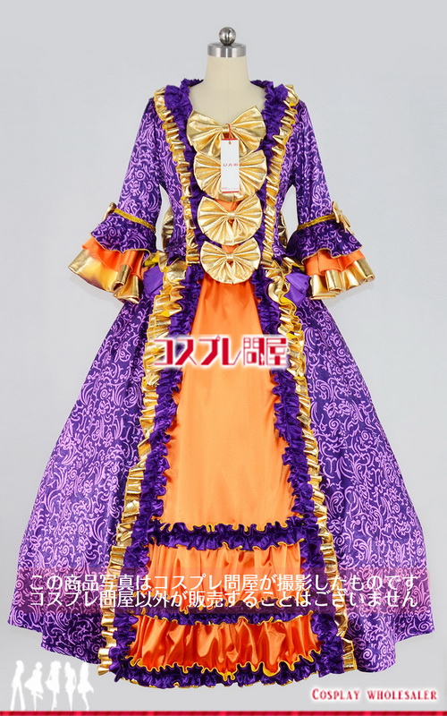 東京ディズニーシー Tds ミステリアス マスカレード 紫ダンサー パニエ付き レプリカ衣装 フルオーダー D4455 既成サイズのみ製作可能な作品です コスプレ問屋