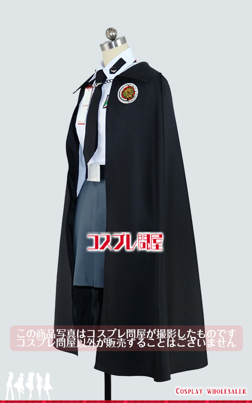 ガールズ&パンツァー（ガルパン） アンチョビ 制服 刺繍ワッペン付き コスプレ衣装 フルオーダー [4517]