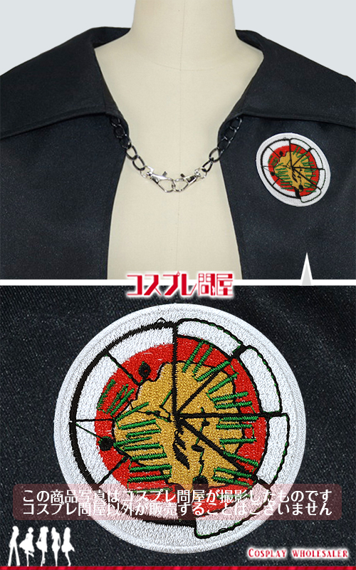 ガールズ&パンツァー（ガルパン） アンチョビ 制服 刺繍ワッペン付き コスプレ衣装 フルオーダー [4517]