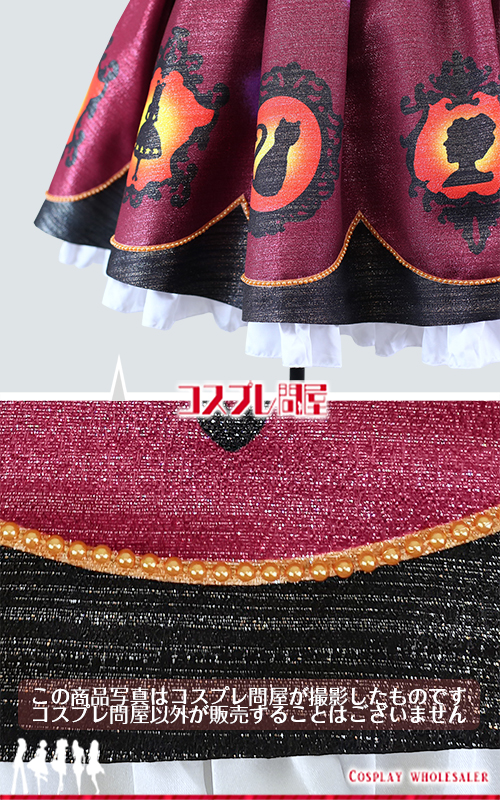 東京ディズニーランド（TDL） スプーキー“Boo!”パレード ミニー 髪飾り＆ドロワーズ付き レプリカ衣装 フルオーダー [5102]　🅿