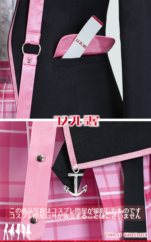 バーチャルYouTuber 湊あくあ 新制服衣装 髪リボン＆ニーハイ付き コスプレ衣装 フルオーダー [5252]
