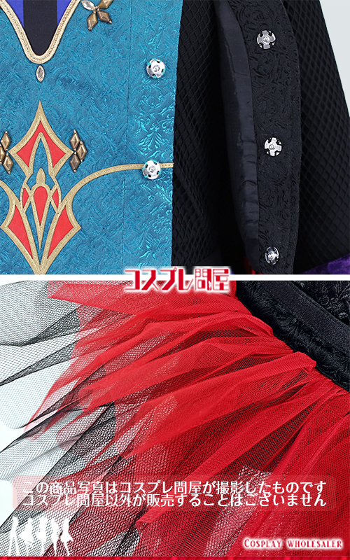 東京ディズニーランド（TDL） ザ・ヴィランズ・ハロウィーン“Into the Frenzy” 先頭女性ダンサー 髪飾り＆ニーハイ付き レプリカ衣装 フルオーダー [5799] 2025年7月修正版