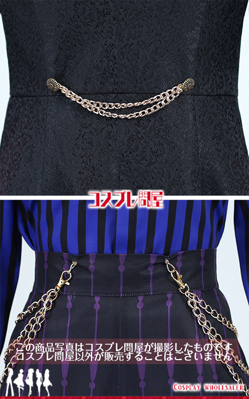 東京ディズニーランド（TDL） ザ・ヴィランズ・ハロウィーン“Into the Frenzy” 先頭男性ダンサー 帽子付き レプリカ衣装 フルオーダー [5810]