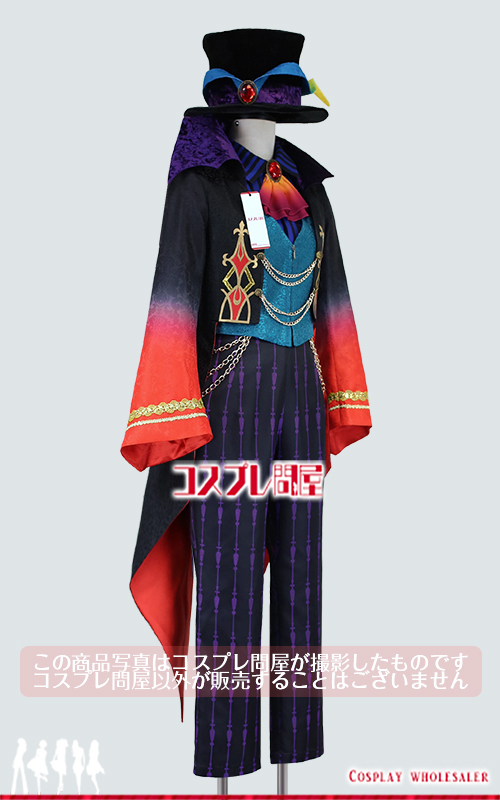 東京ディズニーランド（TDL） ザ・ヴィランズ・ハロウィーン“Into the Frenzy” 先頭男性ダンサー 帽子付き レプリカ衣装 フルオーダー [5810]