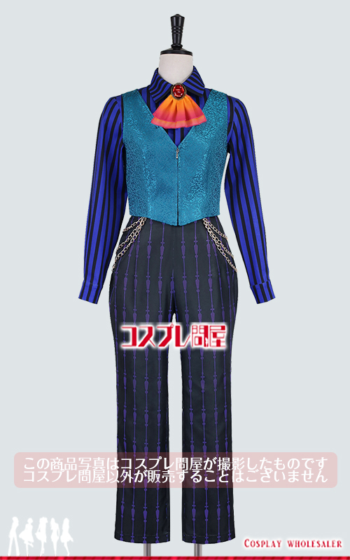 東京ディズニーランド（TDL） ザ・ヴィランズ・ハロウィーン“Into the Frenzy” 先頭男性ダンサー 帽子付き レプリカ衣装 フルオーダー [5810] 2025年8月修正版