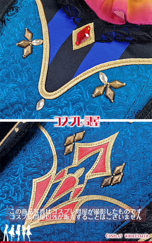 東京ディズニーランド（TDL） ザ・ヴィランズ・ハロウィーン“Into the Frenzy” 先頭女性ダンサー 髪飾り＆ニーハイ付き レプリカ衣装 フルオーダー [5799] 2025年7月修正版