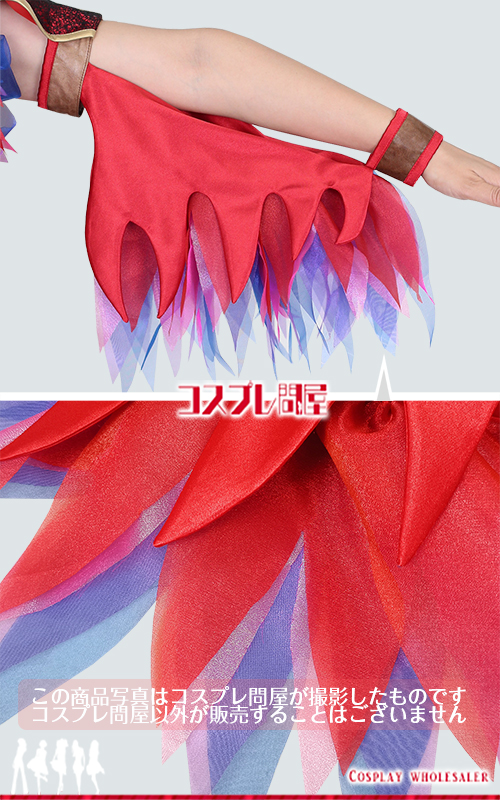 東京ディズニーランド（TDL） ザ・ヴィランズ・ハロウィーン“Into the Frenzy” オウムダンサー 髪飾り付き 刺繍豪華版 レプリカ衣装 フルオーダー [5965] 2025年9月修正版