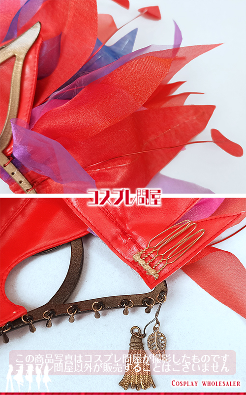 東京ディズニーランド（TDL） ザ・ヴィランズ・ハロウィーン“Into the Frenzy” オウムダンサー 髪飾り付き 刺繍豪華版 レプリカ衣装 フルオーダー [5965] 2025年9月修正版