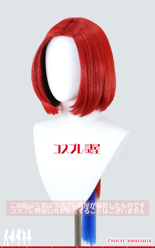 東京ディズニーランド（TDL） ザ・ヴィランズ・ハロウィーン“Into the Frenzy” オウムダンサー ウィッグのみ レプリカ衣装 フルオーダー [5965]