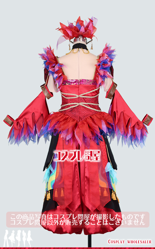 東京ディズニーランド（TDL） ザ・ヴィランズ・ハロウィーン“Into the Frenzy” オウムダンサー 髪飾り付き 刺繍豪華版 レプリカ衣装 フルオーダー [5965] 2025年9月修正版