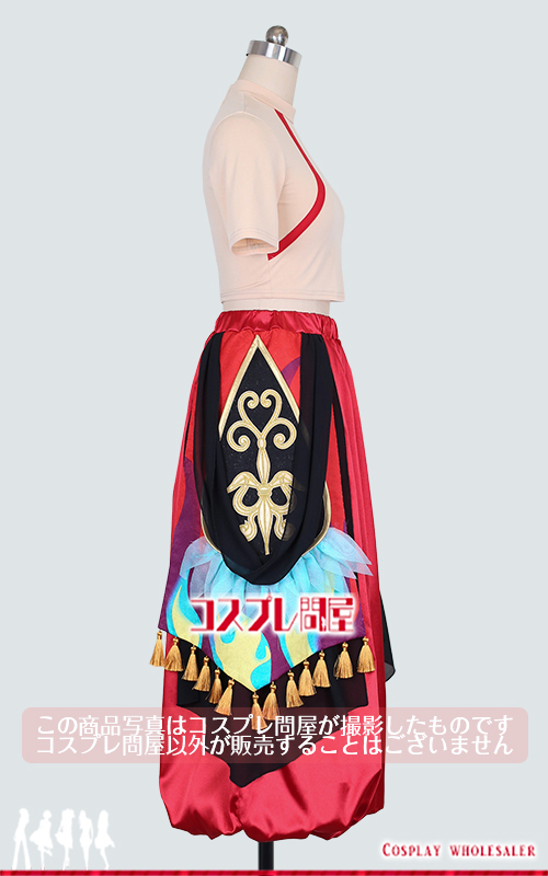 東京ディズニーランド（TDL） ザ・ヴィランズ・ハロウィーン“Into the Frenzy” オウムダンサー 髪飾り付き 刺繍豪華版 レプリカ衣装 フルオーダー [5965] 2025年9月修正版