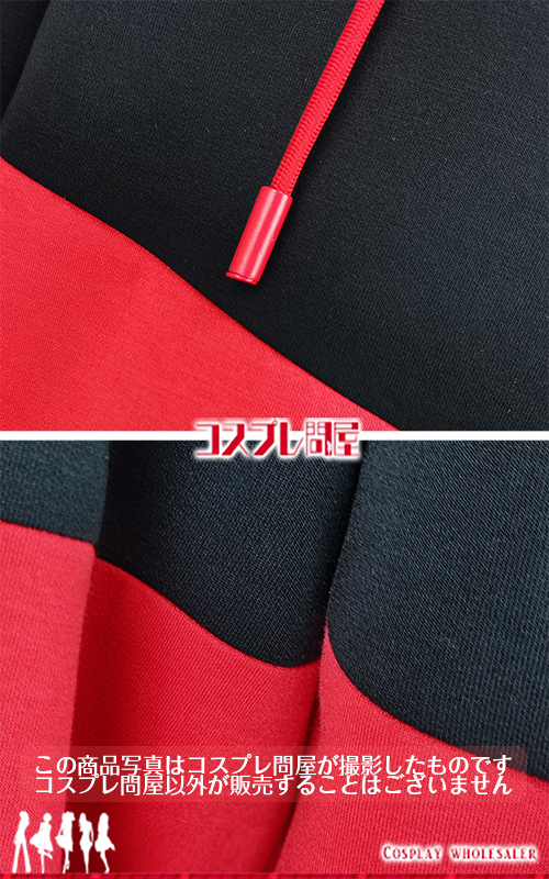 バーチャルYouTuber 月ノ美兎 パーカーのみ 裏地あり 刺繍ワッペン付き コスプレ衣装 フルオーダー [5907]