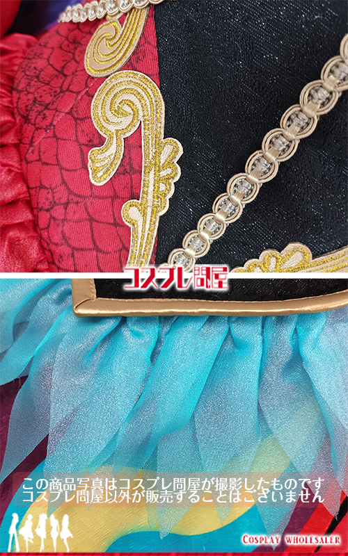 東京ディズニーランド（TDL） ザ・ヴィランズ・ハロウィーン“Into the Frenzy” オウムダンサー 髪飾り付き 刺繍豪華版 レプリカ衣装 フルオーダー [5965] 2025年9月修正版