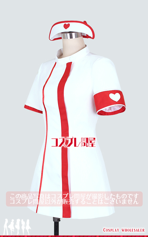 #コンパス 戦闘摂理解析システム メグメグ ナース服 白 靴下＆手袋付き コスプレ衣装 フルオーダー [2746]