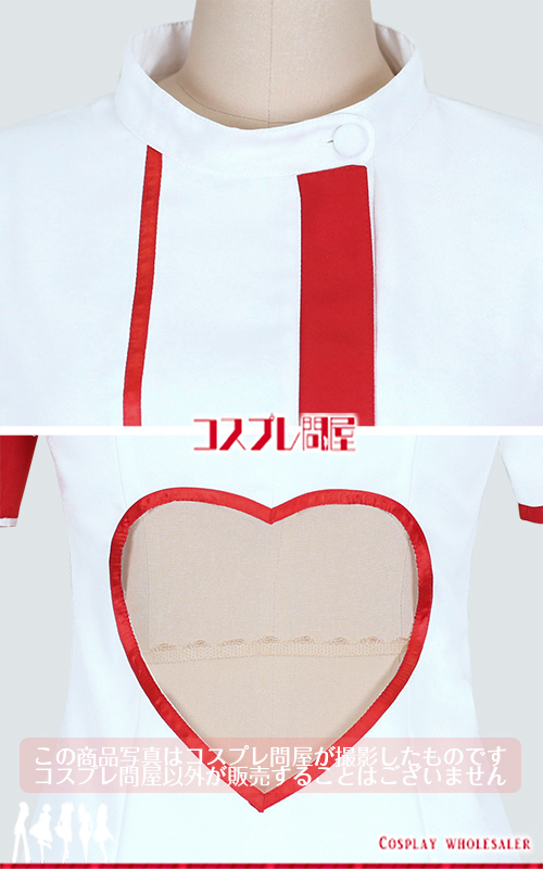 #コンパス 戦闘摂理解析システム メグメグ ナース服 白 靴下＆手袋付き コスプレ衣装 フルオーダー [2746]