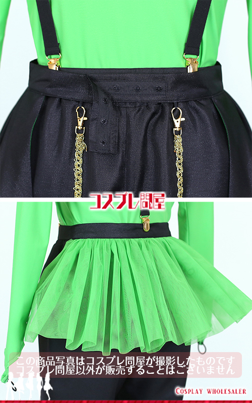 東京ディズニーランド（TDL） ザ・ヴィランズ・ハロウィーン“Into the Frenzy” カラスダンサー 嘴飾り＆ブーツカバー付き 刺繍豪華版 レプリカ衣装 フルオーダー [5966] 2025年8月修正版