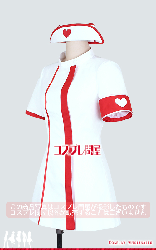 #コンパス 戦闘摂理解析システム メグメグ ナース服 白 靴下＆手袋付き コスプレ衣装 フルオーダー [2746]