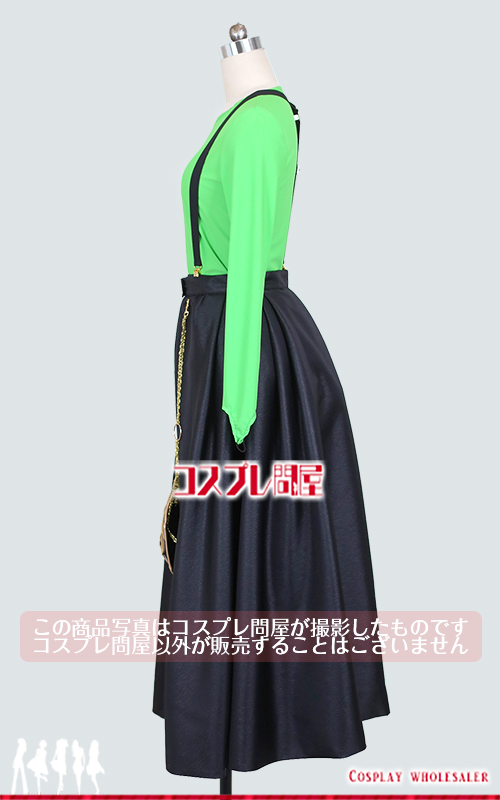 東京ディズニーランド（TDL） ザ・ヴィランズ・ハロウィーン“Into the Frenzy” カラスダンサー 嘴飾り＆ブーツカバー付き 刺繍豪華版 レプリカ衣装 フルオーダー [5966] 2025年8月修正版