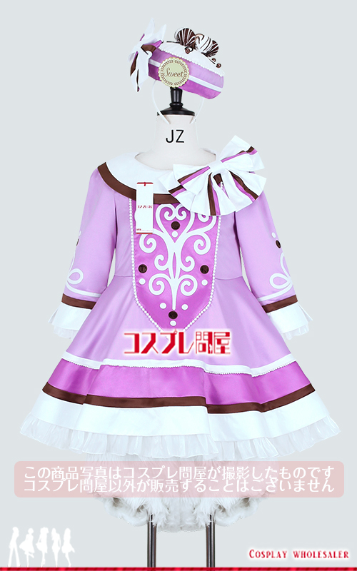 東京ディズニーランド（TDL） ヴァネロペのスウィーツ・ポップ・ワールド デイジー 帽子＆靴リボン付き レプリカ衣装 フルオーダー [6009]