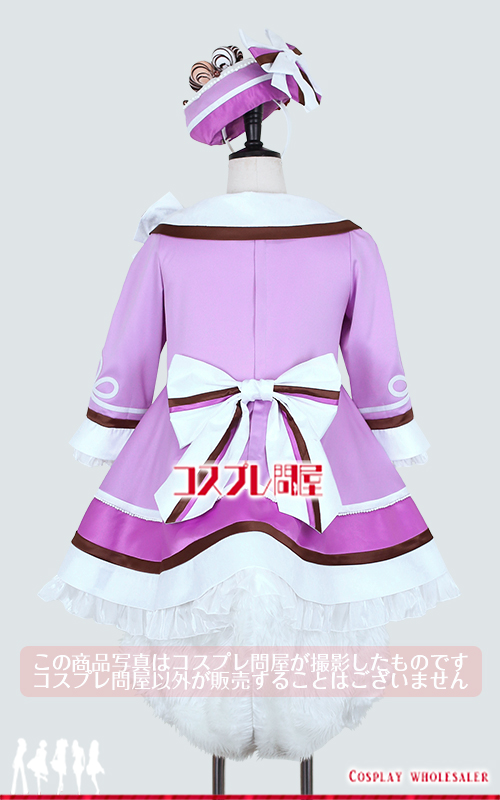 東京ディズニーランド（TDL） ヴァネロペのスウィーツ・ポップ・ワールド デイジー 帽子＆靴リボン付き レプリカ衣装 フルオーダー [6009]
