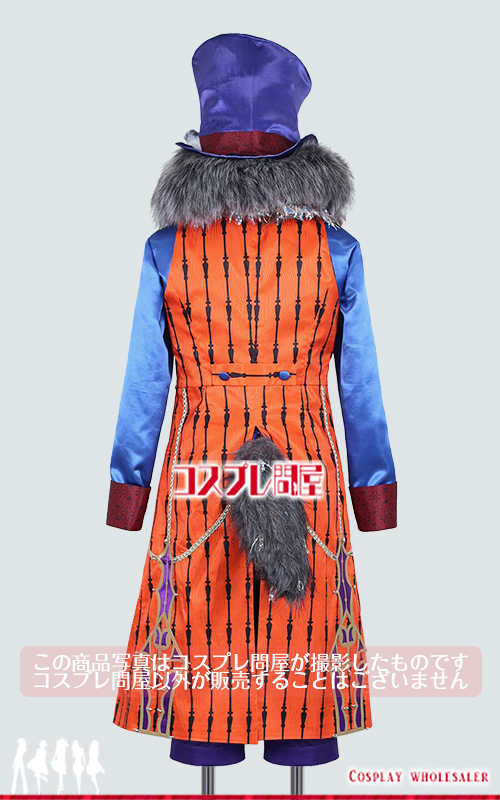 東京ディズニーランド（TDL） ザ・ヴィランズ・ハロウィーン“Into the Frenzy” アライグマダンサー 帽子＆手袋＆尻尾＆ブーツカバー付き レプリカ衣装 フルオーダー [6031-2]　🅿