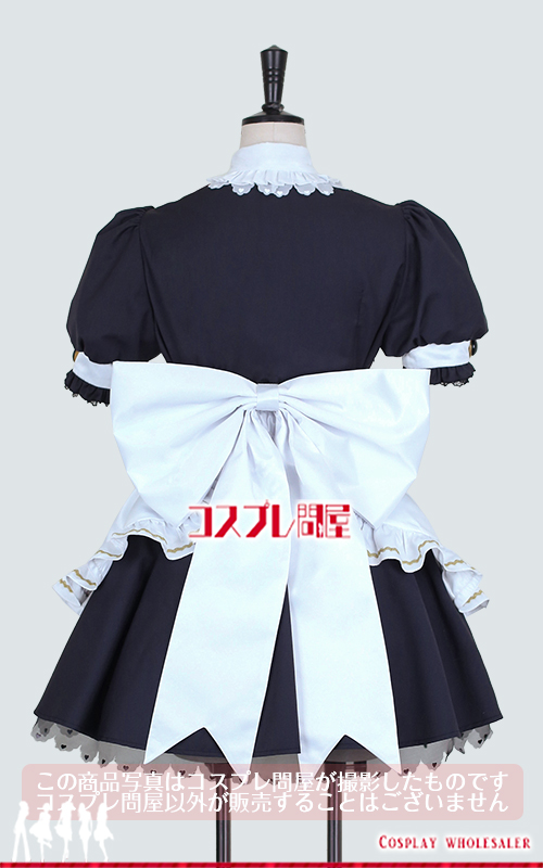 バーチャルYouTuber 葉加瀬冬雪 エプロンメイド ニーハイ付き コスプレ衣装 フルオーダー [6170-1]