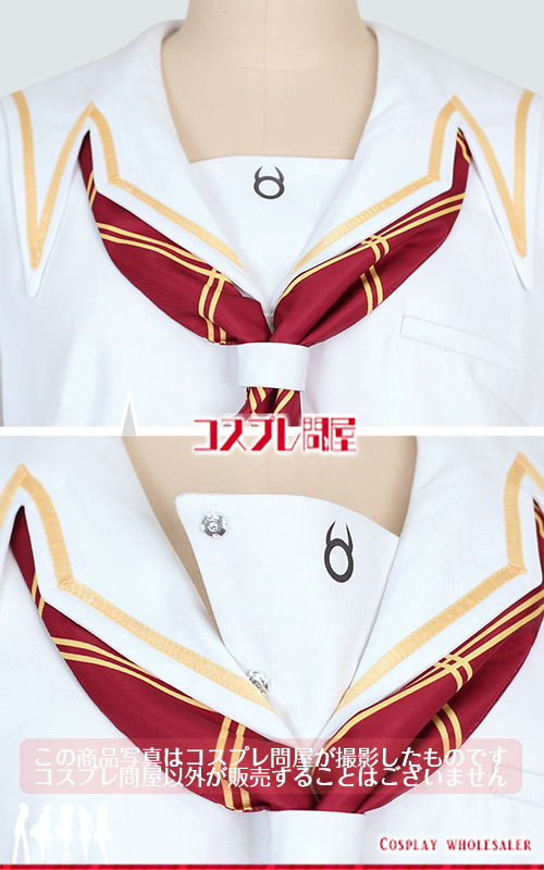 キミキス 女子学生服 刺繍ワッペン付き コスプレ衣装 フルオーダー [5924]
