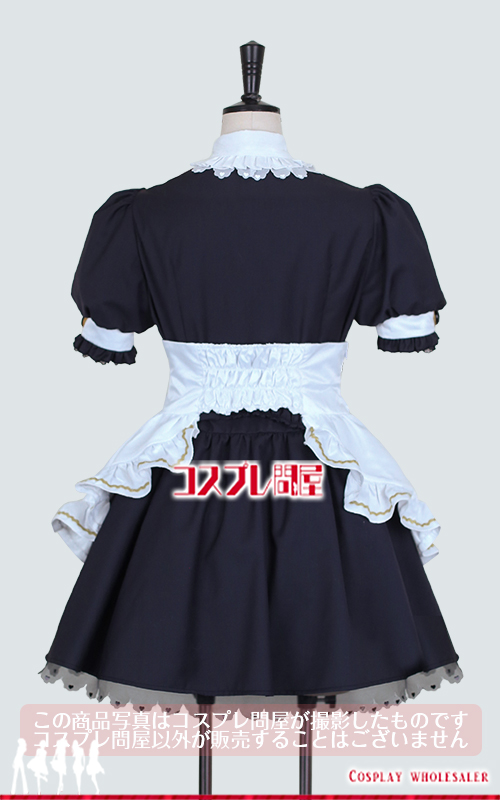 バーチャルYouTuber 葉加瀬冬雪 エプロンメイド ニーハイ付き コスプレ衣装 フルオーダー [6170-1]