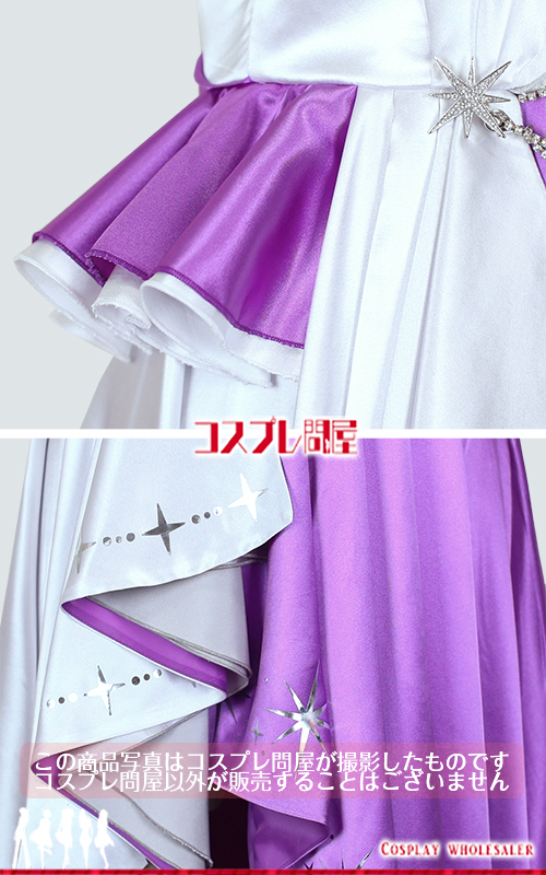 バーチャルYouTuber 白雪巴 7周年衣装 裏地付き コスプレ衣装 フルオーダー [6101]