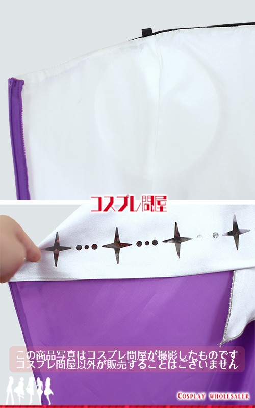 バーチャルYouTuber 白雪巴 7周年衣装 裏地付き コスプレ衣装 フルオーダー [6101]