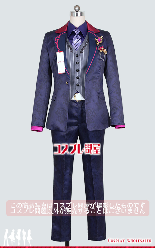 バーチャルYouTuber 不破湊 ホスト衣装 指輪付き コスプレ衣装 フルオーダー [6065]