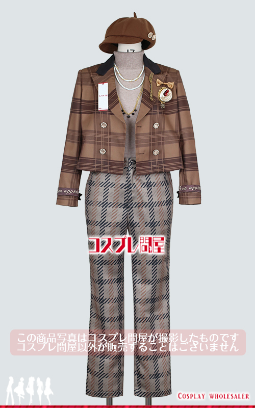 ツイステッドワンダーランド（ツイステ） エース 帽子＆ネックレス付き コスプレ衣装 フルオーダー [6204]