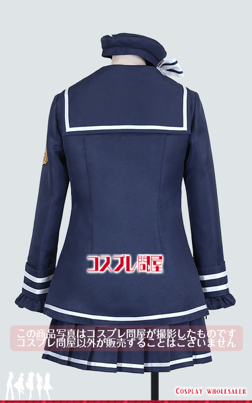 #コンパス 戦闘摂理解析システム ルルカ リラルラ女学院 指定制服 靴下付き 刺繍版 コスプレ衣装 フルオーダー [3737-3]