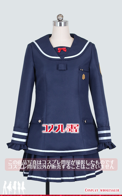 #コンパス 戦闘摂理解析システム ルルカ リラルラ女学院 指定制服 靴下付き 刺繍版 コスプレ衣装 フルオーダー [3737-3]