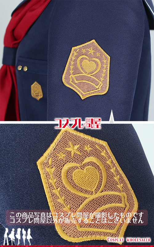 #コンパス 戦闘摂理解析システム ルルカ リラルラ女学院 指定制服 靴下付き 刺繍版 コスプレ衣装 フルオーダー [3737-3]