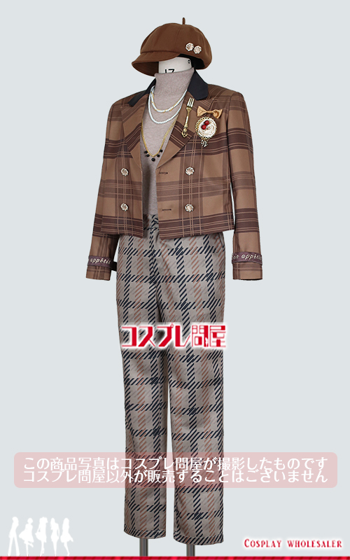 ツイステッドワンダーランド（ツイステ） エース 帽子＆ネックレス付き コスプレ衣装 フルオーダー [6204]