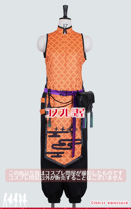 バーチャルYouTuber 鬼ヶ谷テン 角＆手袋付き コスプレ衣装 フルオーダー [6242]