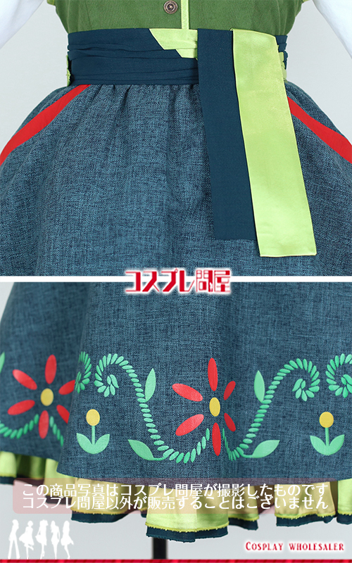 東京ディズニーランド（TDL） フォレストシアター ミニー 通常衣装 パニエ付き レプリカ衣装 フルオーダー [6122]