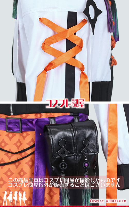 バーチャルYouTuber 鬼ヶ谷テン 角＆手袋付き コスプレ衣装 フルオーダー [6242]
